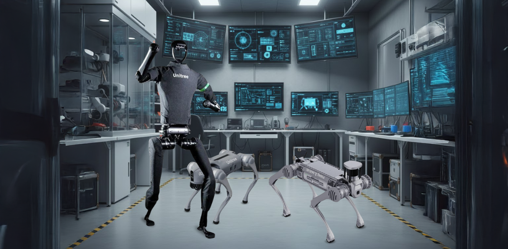 Roboty Unitree: szczegóły techniczne i różnice modeli (Go2, B2, H1) 2025