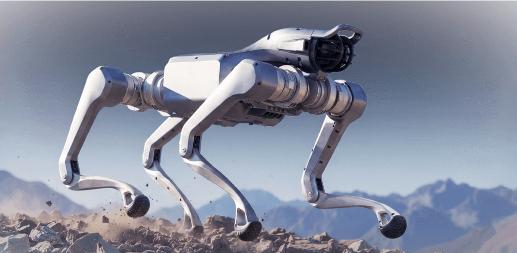 Unitree As2 – nowoczesny robot kroczący o dużej sile, udźwigu i możliwościach AI