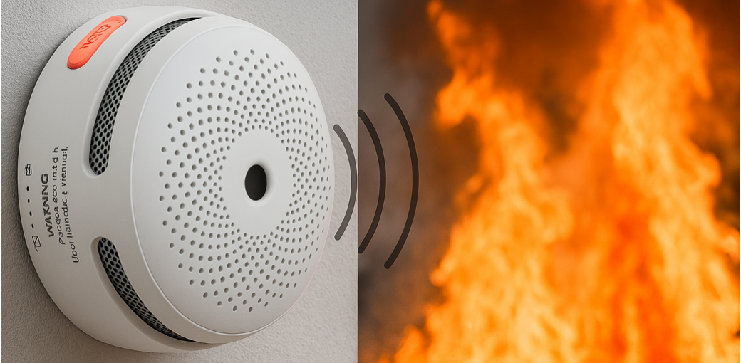 Pożar, ulatniający się gaz, tlenek węgla – jak smart czujniki mogą Cię ostrzec