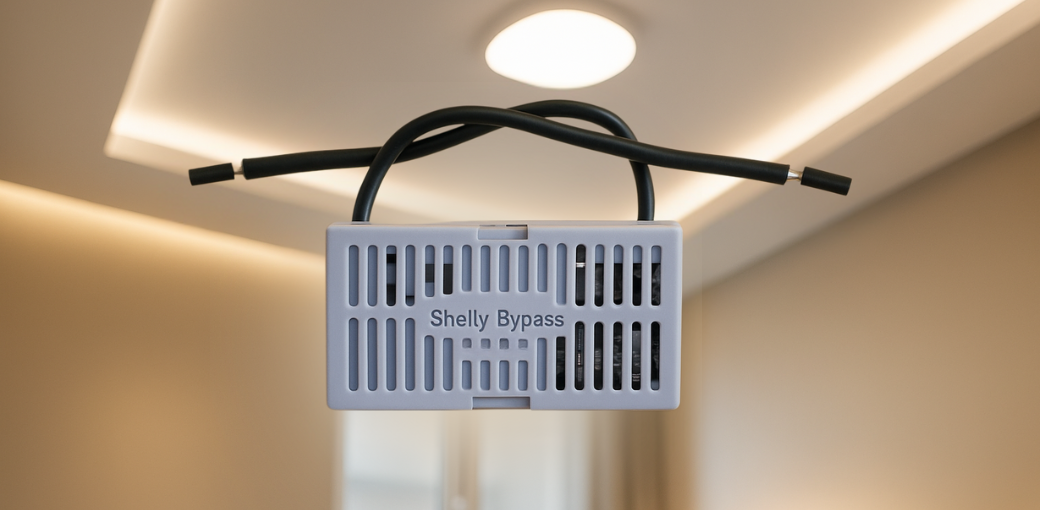 Shelly Bypass – Rozwiązanie problemu migających żarówek LED