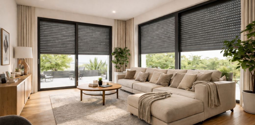 Inteligentne rolety i żaluzje: prywatność jednym kliknięciem i lepsza izolacja okien