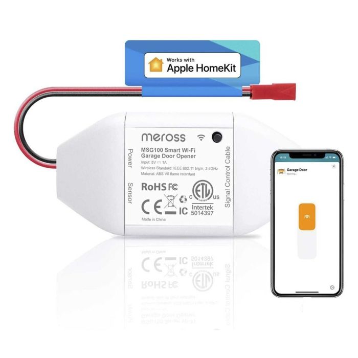 Inteligentny przełącznik drzwi garażowych Meross MSG100HK HomeKit