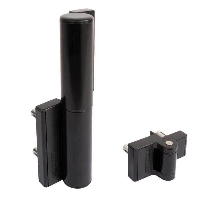 Samozamykacz hydrauliczny i zawias 180° Tiger Locinox do furtek