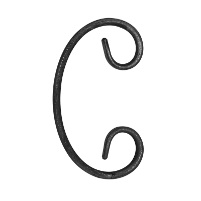 Spirala kuta typu C 12x6 mm H95 x L60 mm
