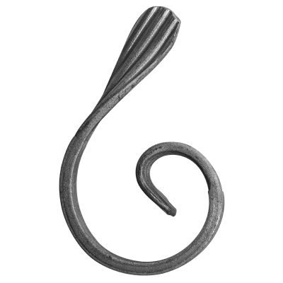 Spirala kuta typu P 12x6 mm H120 x L80 mm