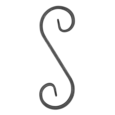 Spirala kuta typu S 12x6 mm, H 230 mm x L 80 mm