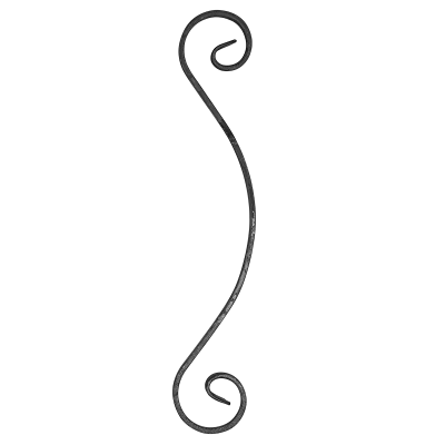 Spirala kuta typu E 12x6 mm H460 x L80 mm