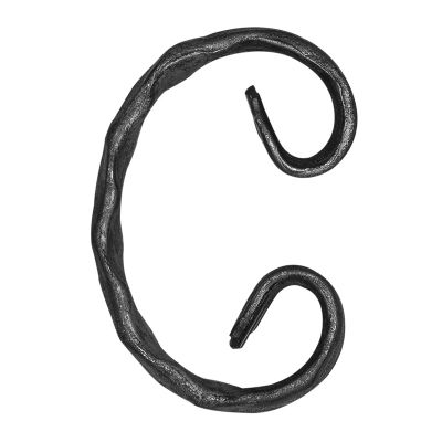 Spirala kuta fakturowana typu C 12x6 mm H100 x L60 mm