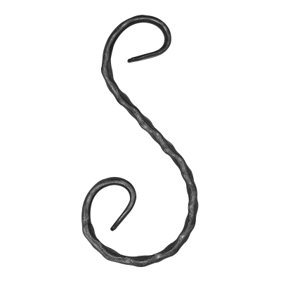 Spirala kuta fakturowana typu S 12x6 mm H330 x L130 mm