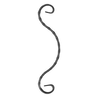 Spirala kuta fakturowana typu E 12x6 mm H260 x L65 mm