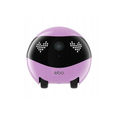 EnaBot EBO AIR 2 - domowy, mobilny robot monitorujący, różowy