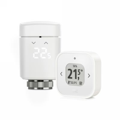 Eve Thermo Comfort Set Matter - zestaw zawierający Eve Thermo oraz Eve Thermo Control Apple Home