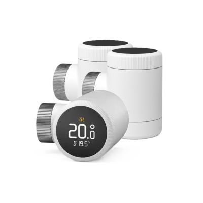 Zestaw 3 bezprzewodowych głowic termostatycznych tado° X