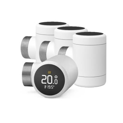 Zestaw 4 bezprzewodowych głowic termostatycznych tado° X