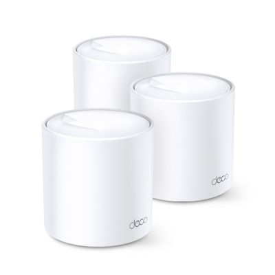 Domowy system WiFI TP-Link Deco X20 - połączenia dla 150 urządzeń (3-pack)