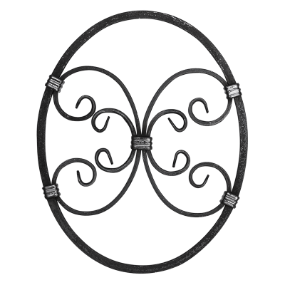 Rozeta kuta 12x12 mm 12x6 mm H375 x L300 mm