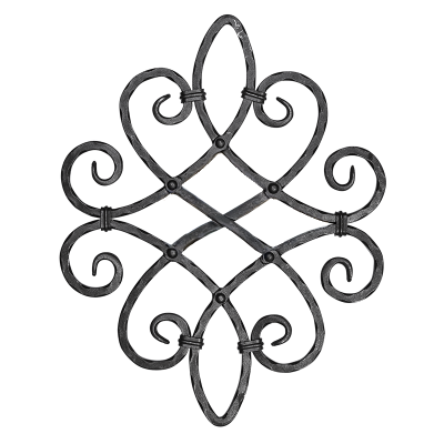 Rozeta kuta 12x12 mm H530 x L420 mm - gładka