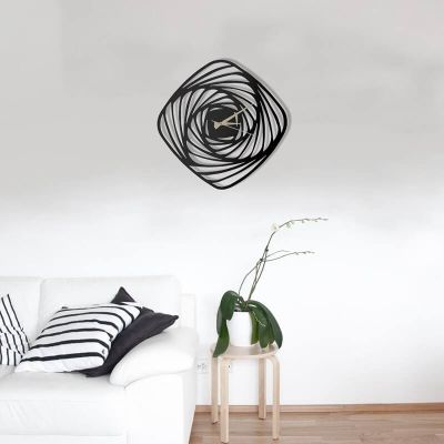 Metalowy zegar ścienny GIRDAP 500x500x2 mm