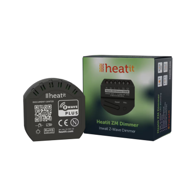 Moduł wykonawczy (ściemniacz) Heatit ZM Dimmer - 250 W, seria 800, Z-Wave