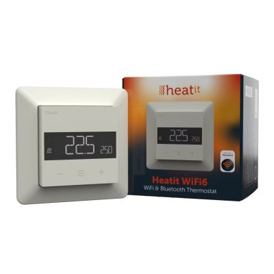 Termostat wewnętrzny Heatit WiFi6 Thermostat (White RAL 9010) biały