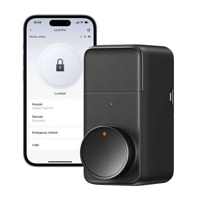 Inteligentny zamek do drzwi SwitchBot Lock Pro - czarny