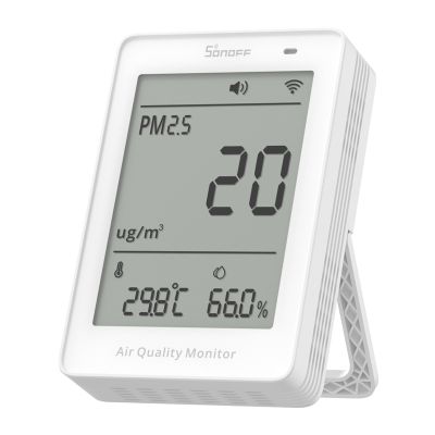 Miernik jakości powietrza WiFi LCD Sonoff AirGuard PM2.5 (SAWF-07P)