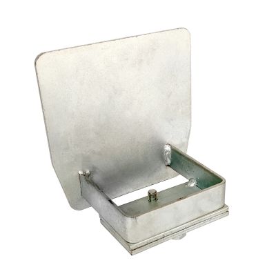 Zakończenie profilu jezdnego do bramy przesuwnej &ndash; do szyny 140x140 mm