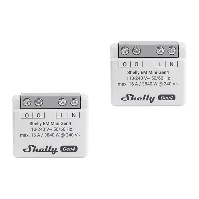 Licznik energii SHELLY EM Mini Gen4 2 sztuki