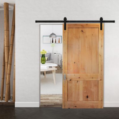 System drzwi przesuwnych typu barn door &ndash; wz&oacute;r: hygge &ndash; bez drzwi