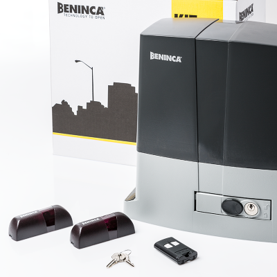 KBULL8M, napęd do bram przesuwnych o maksymalnej wadze 800 kg (zestaw)