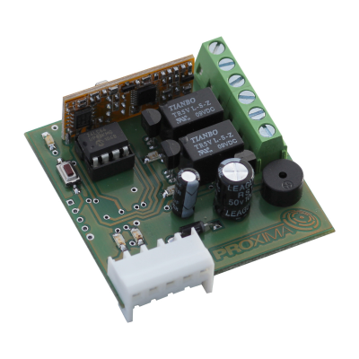 Karta radiowa PROXIMA do centrali sterujących FAP, 512 pilot&oacute;w, 4-kanałowa, 433.92 MHz, kompatybilna z systemem FAAC RC