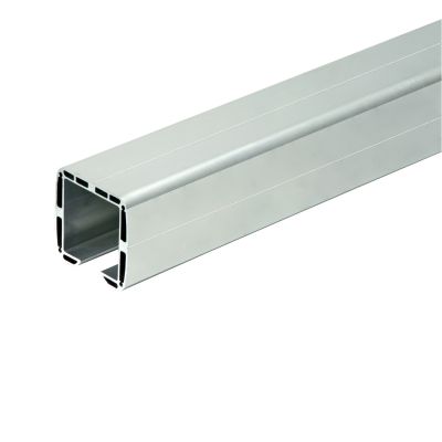 Profil P. prowadzący, aluminiowy do bramy przesuwnej &ndash; 6 m, Z 106 x 102 mm , W 80,5 x 80,5 mm