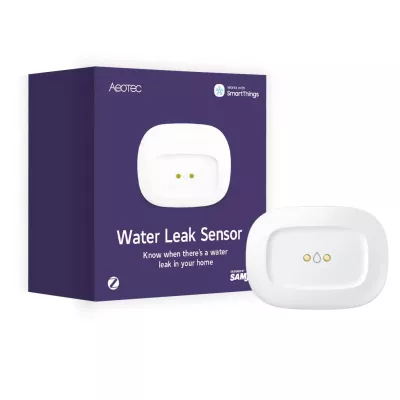 Inteligentny czujnik zalania Aeotec Water Leak Sensor SmartThings ZigBee