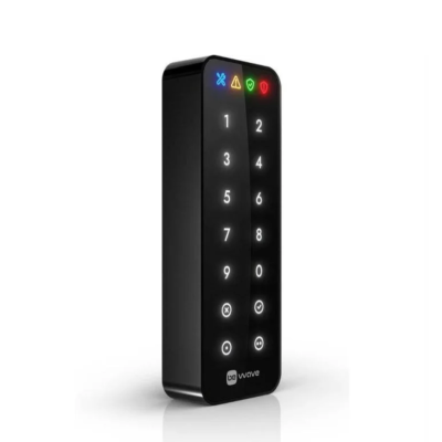 Bezprzewodowa klawiatura dotykowa BE WAVE BY SATEL Smart Keypad W czarna (AKP-200-B) ABAX2