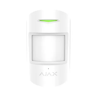 Czujnik ruchu i stłuczenia szkła Ajax CombiProtect biały