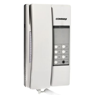 Commax TP-6RC Interkom słuchawkowy z możliwością rozbudowy do 6 stacji, 4-żyłowy