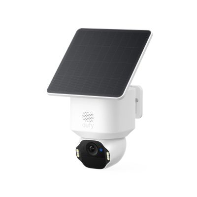Kamera eufy SoloCam E42 EU - biała, WiFi, Ultra HD 4K, wykrywanie i śledzenie ruchu AI, widok 360&deg;, dwukierunkowa komunikacja