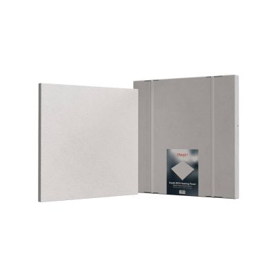 Sufitowy panel grzewczy Heatit RCH Heating Panel - o wymiarach 60 x 60 cm i mocy 300 W, biały