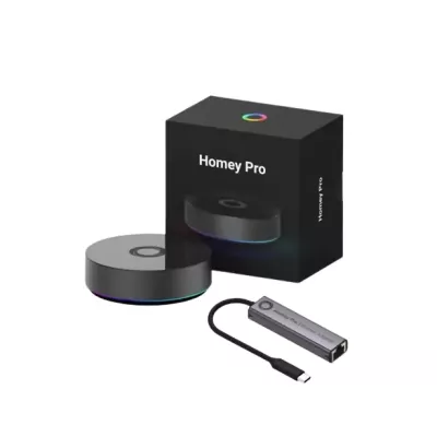 Zestaw inteligentna centrala domowa Homey Pro + Homey PRO Ethernet Adapter