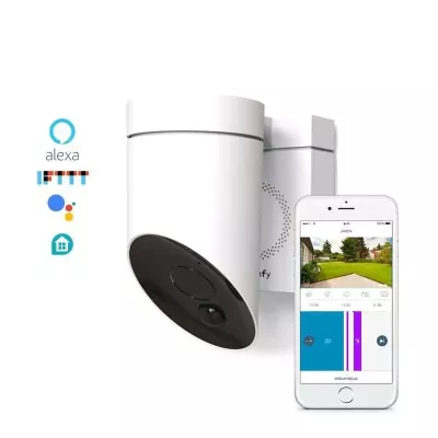 Kamera zewnętrzna Somfy Protect - biała