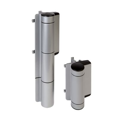Bardzo mocny hydrauliczny samozamykacz i zawias w jednym Mammoth-HD Locinox – kąt 180°, srebrny