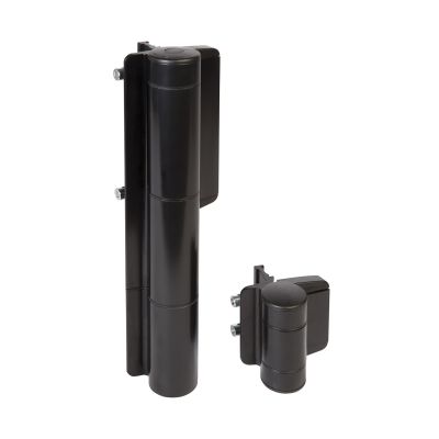 Hydrauliczny samozamykacz i zawias do bram Mammoth-180 Locinox – kąt 180°, czarny