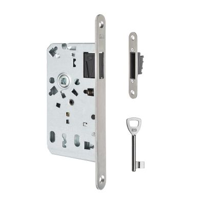 Zamek 72/50 magnetyczny zastawkowy na klucz Z75MZ-00 (zaczep bez regulacji) LOB