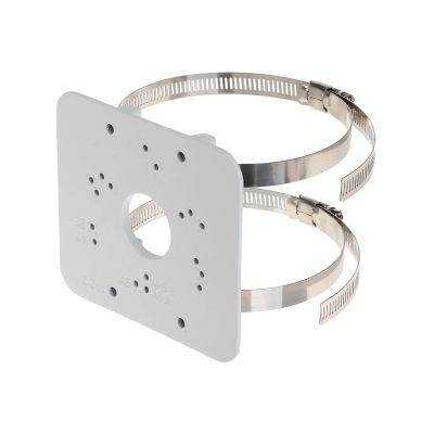 Uchwyt słupowy Nice PFA152-E - do przekroj&oacute;w 80 - 150 mm, aluminium, biały