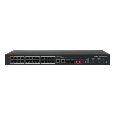 26-portowy przełącznik Fast Ethernet Nice Switch PoE PFS3226-24ET-240 - z 24 portami PoE (240 W) 