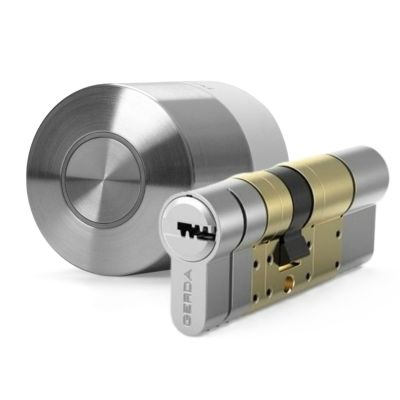 Zestaw inteligentny zamek Nuki Smart Lock Pro z wkładką regulowaną GERDA EXXO SMART M 61/61