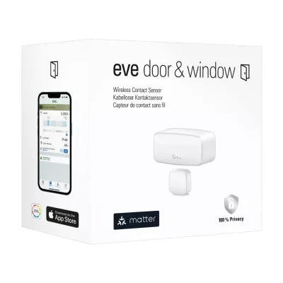 Eve Door & Window - inteligentny czujnik otwierania drzwi i okien (technologia Matter) (IC10EBN9951)