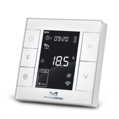 Termostat do ogrzewania podłogowego MCO HOME MH7H-WH Z-Wave Biały