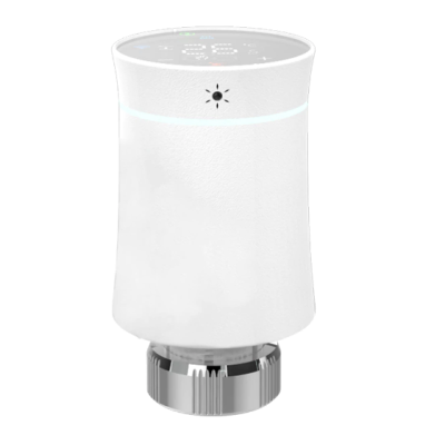 Inteligentna głowica termostatyczna Moes ZTRV-BY-100 - biała, Zigbee, Tuya