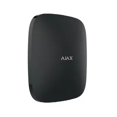 Wzmacniacz sygnału AJAX REX 2 z weryfikacją fotograficzną czarny